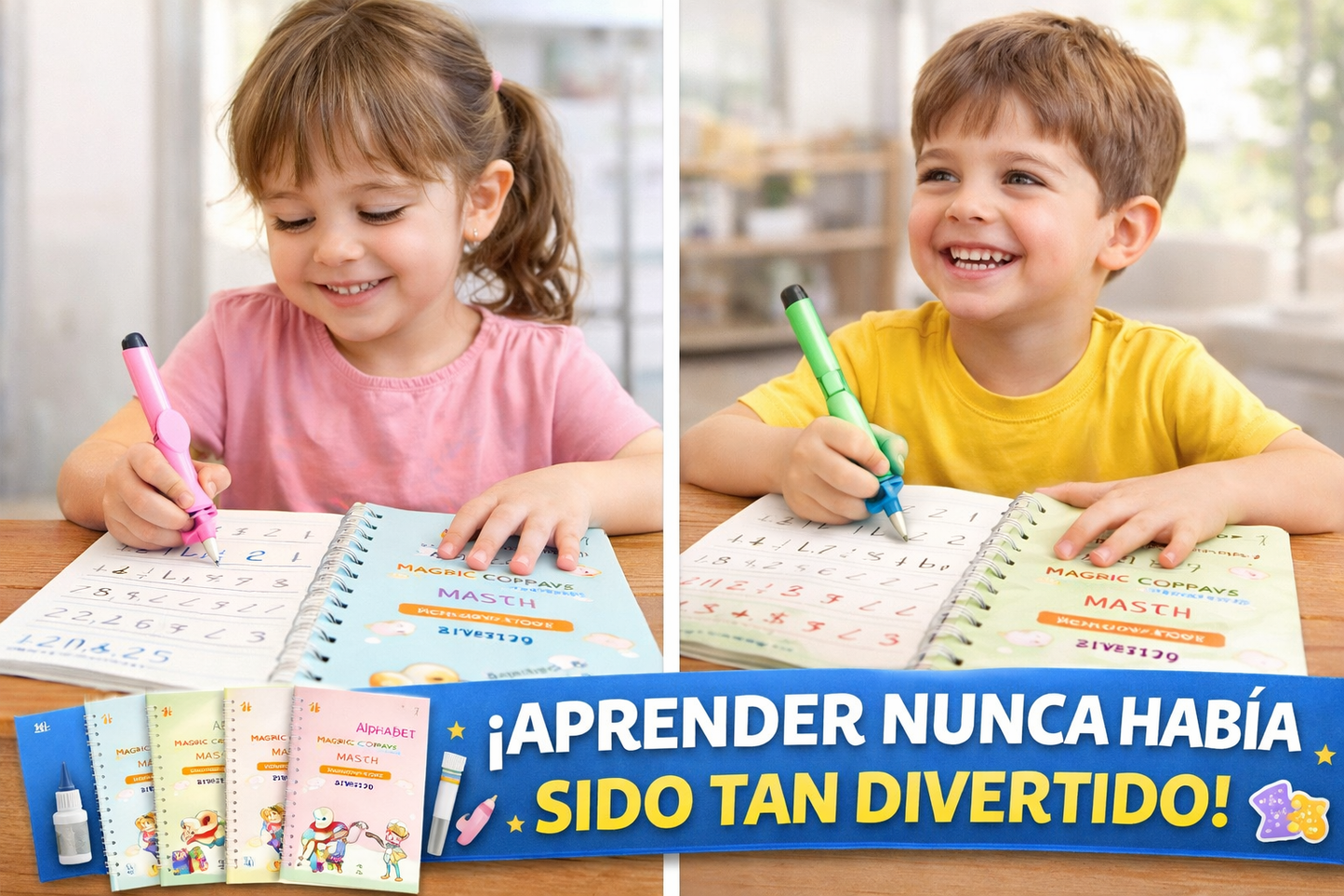 Kit de caligrafía ( kit 4 libros)